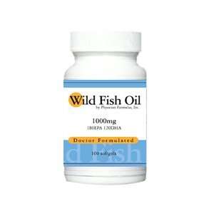  Fish Oil   Wild 1000 mg, 100 Softgels Health & Personal 