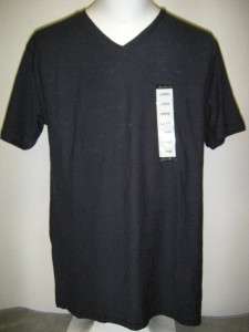 NWT KENNETH COLE Mens Soft Washed V Neck Knit Cotton T Shirt Retail $ 