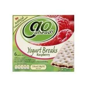 Mcvitie Go Ahead 6 Yogurt Breaks Raspberry 216 Gram   Pack of 6(36 