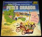   1977 Walt Disney Petes Dragon Book 33 1 3 RPM Record Set  