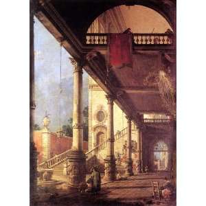  Acrylic Keyring Canaletto Perspective
