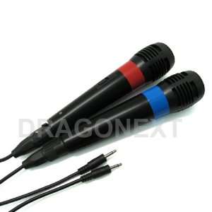  Universal Karaoke Mic X 2 For Ps3/Ps2/ Wii/ Xbox360/ Pc 