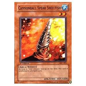  Yu Gi Oh   Cannonball Spear Shellfish   Invasion of Chaos 
