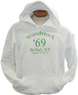 Woodstock 69 New York Music Festival 70s Retro Hoodie  