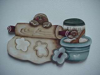 HP~Gingerbread~Rolling Out COOKIE Dough~Fridge Magnet  