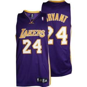  Kobe Bryant Purple adidas NBA Authentic Los Angeles Lakers 
