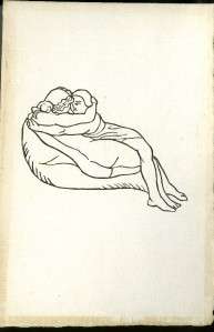 ARISTIDE MAILLOL Original 1937 Woodcut Lt Ed 242/250 from Daphnis and 
