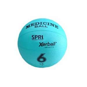    SPRI PB 6R 6 Pound Xerball Medicine Ball