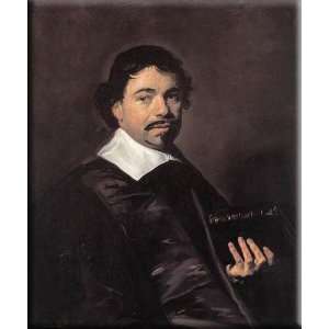 Johannes Hoornbeek 25x30 Streched Canvas Art by Hals 