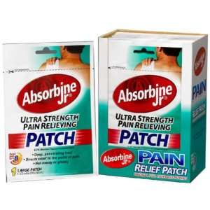  Absorbine Jr. Ultra Strength Pain Relief Patch Case Pack 