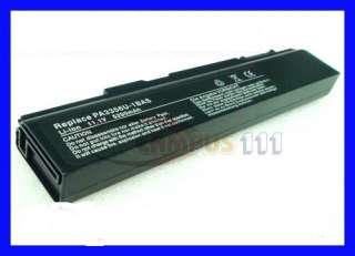 Cell 4400mah Battery for Toshiba Satellite A50 A55 Pro S300 U200 