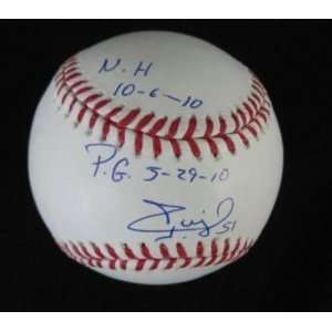 Carlos Ruiz Signed Ball   Inscribed JSA   Autographed Baseballs 