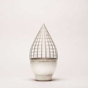  Gaia&Gino Grid Vase Conic