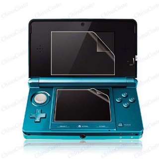 SET Clear Screen Protector Guard Film Fr Nintendo 3DS  