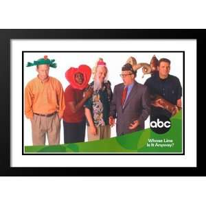 Whose Line Is It Anyway? 32x45 Framed and Double Matted TV Poster   A