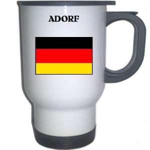  Germany   ADORF White Stainless Steel Mug Everything 