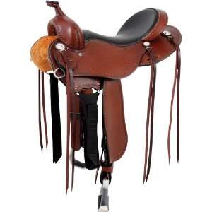  Cashel Trail Saddle With Horn   Chocolate Sports 