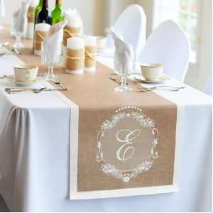  Standard Country Chic Personalized Decorative Table Runner 