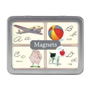  Cavallini Magnets ABC, 24 Assorted Magnets
