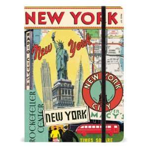  Cavallini 6 by 8 Inch Vintage New York Notebook, 144 Pages 