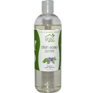 Grab Green Dish Soaps Thyme with Fig Leaf 16 oz.