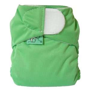    Bummis TotsBots Tini Fit Cloth Diaper, Green Apple, 5 12 lbs Baby