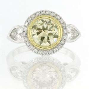   Antique European Round Cut Diamond Engagement Anniversary Ring Mark