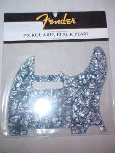   Pearl Telecaster Guitar Pickguard   BP/W/B/W   8 Holes   4 Ply  