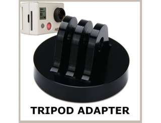 Aluminum Metal Tripod Adapter for GoPro HD Hero 960p 1080p Camera 