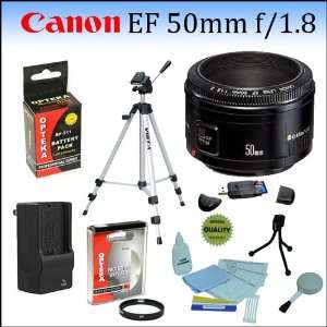   Travel Tripod, Opteka 52mm UV Filter And More For Canon EOS 20D, 30D