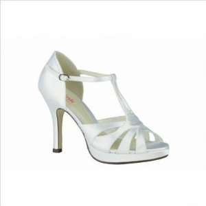  Pink Paradox London SKY WHITE Sky T Strap in White Size 7 