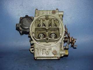 Holley 4 barrel carburetor L 1850 3 0189 600 CFM Model 4160  