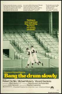 Bang the Drum Slowly U.S. One Sheet Movie Poster  