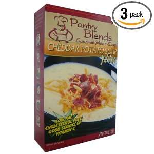 Pantry Blends Cheddar Potato Soup Mix, 3.8 Ounce Boxes (Pack of 3 