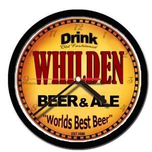  WHILDEN beer and ale cerveza wall clock 