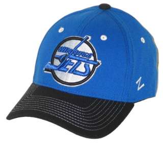 WINNIPEG JETS NHL HOCKEY BLUE JUMBOTRON FLEX FIT FITTED HAT/CAP XL NEW 