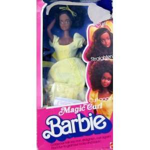  Magic Curl Barbie African American Toys & Games