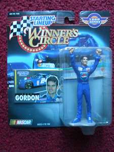 1999 Hasbro Toys NASCAR WINNERS CIRCLE Jeff Gordon Figure NIB  