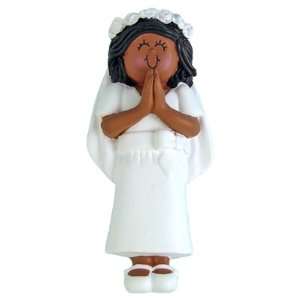  First Communion Female African American Personalized 