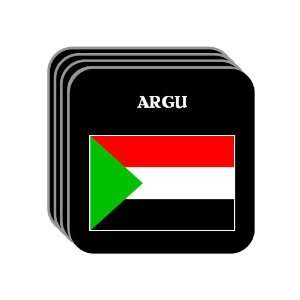 Sudan   ARGU Set of 4 Mini Mousepad Coasters Everything 