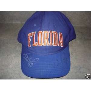  Ike Hilliard Autographed Florida Gators hat w/ COA 