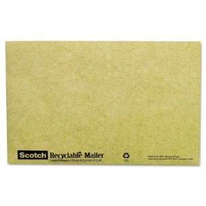  Recyclable Padded Mailer   #0, Green, 10/Pack(sold in 