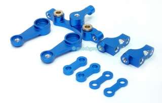 Alloy Servo Mount+Steering Assembly For Associated TC4  