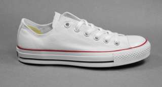 CONVERSE SHOES CHUCKS TAYLOR ALL STAR OPTICAL WHITE M7652 CANVAS LOW 