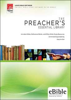 The Preachers Essential Library CD ROM Logos Libronix  