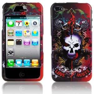  Lions/Skull Design Hard 2 Pc Snap On Faceplate Case + LCD 