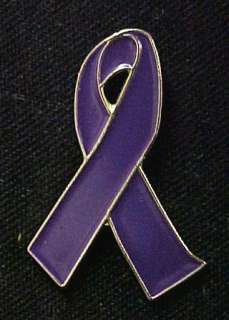 Brand new 1st quality Alzheimers Awareness ribbon lapel pin tac