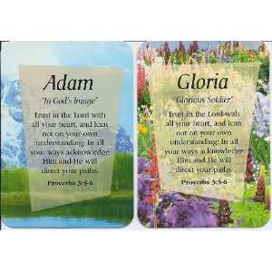  Name Meaning Card   *ANY NAME AVAILABLE* 