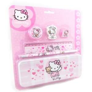  Set school Hello Kitty pink.