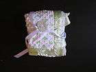 NEW Snugly Baby Thank Heaven for Babies Blanket Minky Green Satin Trim 